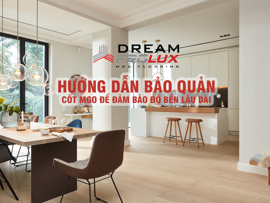 Sàn gỗ MGO hướng dẫn bảo quản